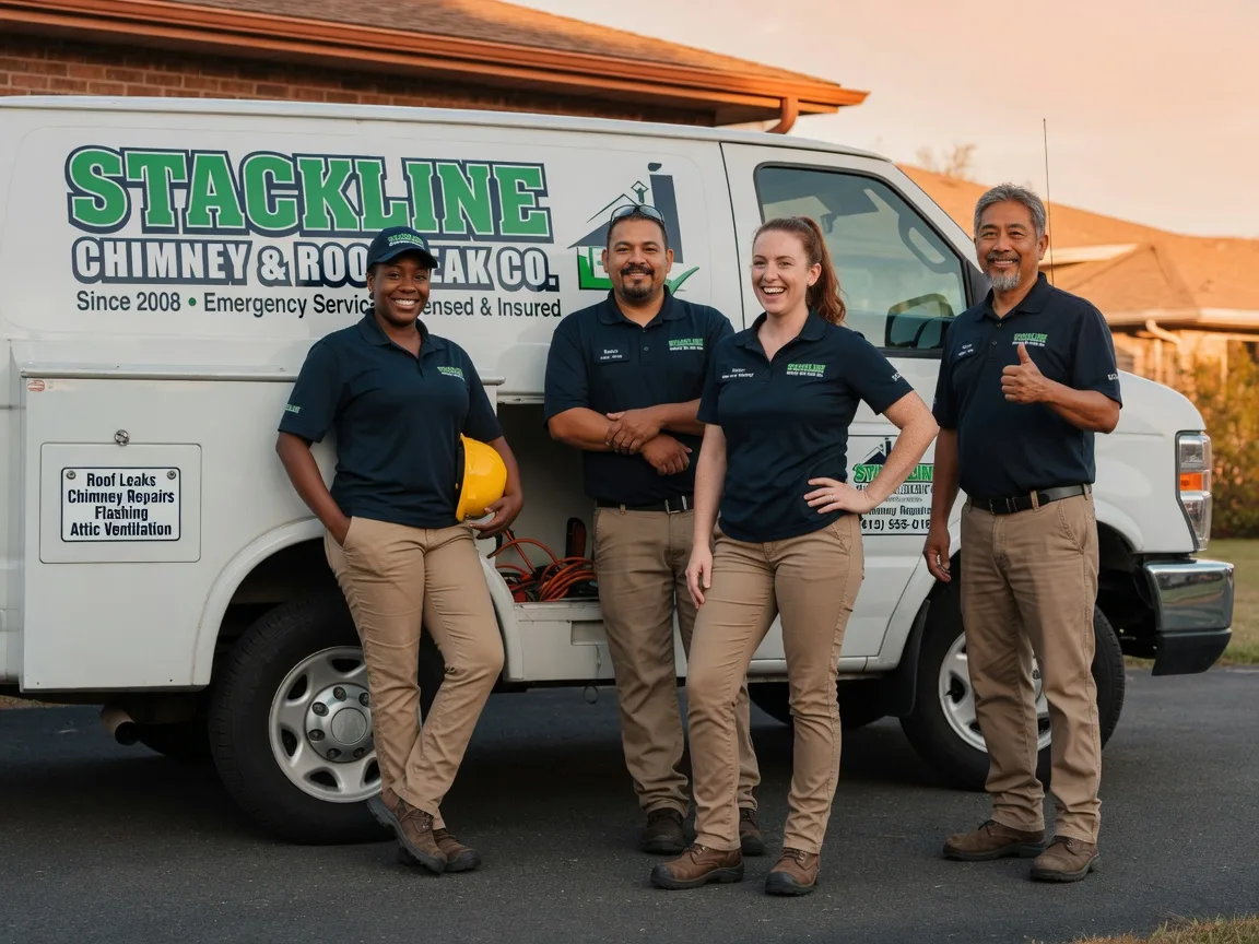 Chimney flashing repair company in Topeka, IN